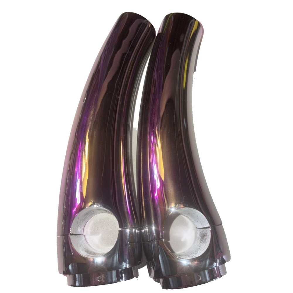 Custom Chrome 1" Handlebar 5.5" Risers Handlebar Risers For Harley Choppers Dyna